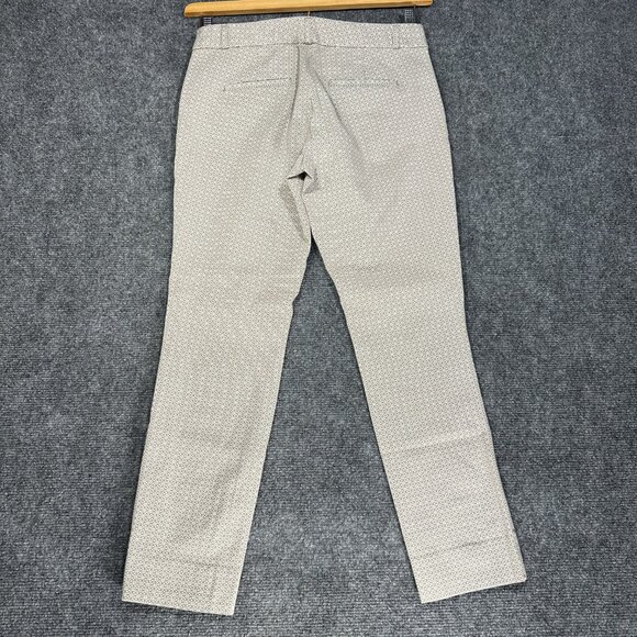 Banana Republic Pants Womens 2 Jackson Fit Tan Cotton Stretch Tapered Leg Pocket - Picture 6 of 7